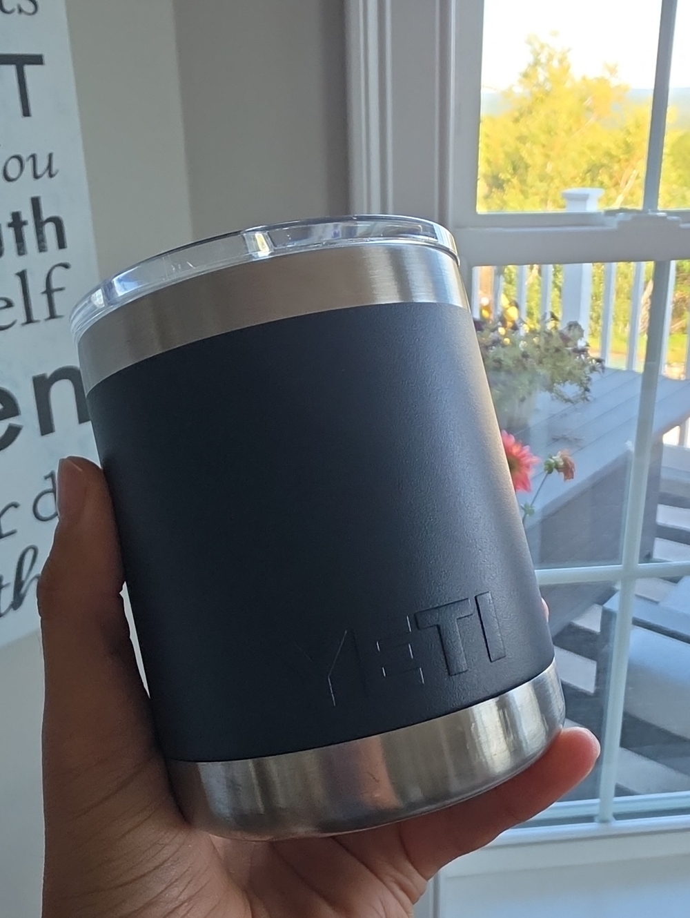 Yeti Navy Blue Stainless Steel Insulated Can Cooler